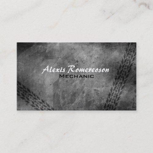 Mechanic Business Cards