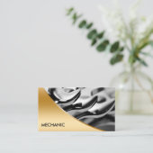 Mechanic Business Cards (Standing Front)