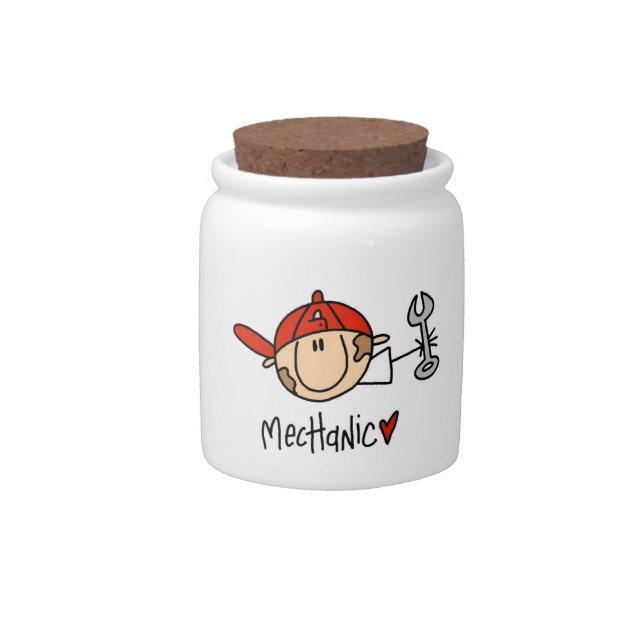 Mechanic Candy Jar (Front)