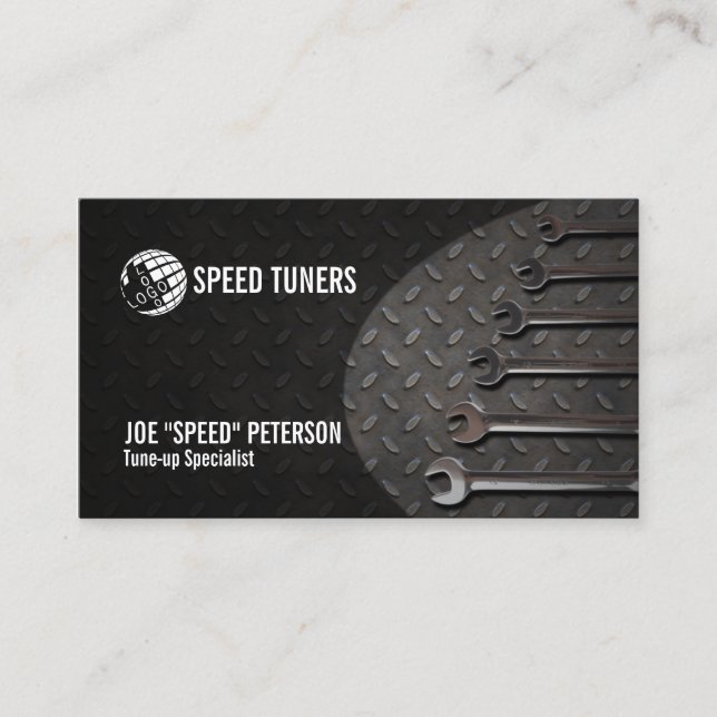 Mechanic Car Repair Auto Garage Business Card (Front)