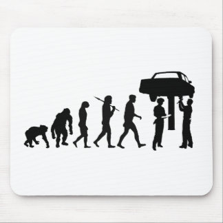 Mechanic Car Repair Workshop Staff Gear Mouse Pad