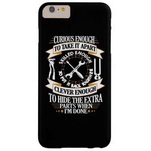 Mechanic Barely There iPhone 6 Plus Case