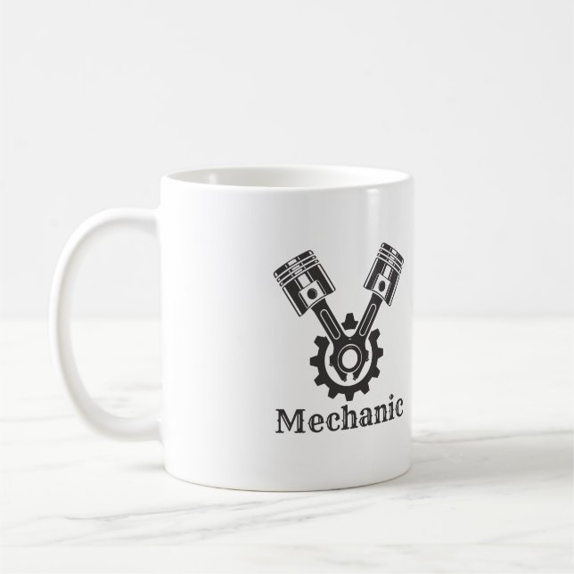 Mechanic Coffee Mug (Left)