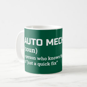 Mechanic Definition Mug – Auto Mechanic Humor