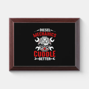 Mechanic Diesel Mechanics Better Award Plaque