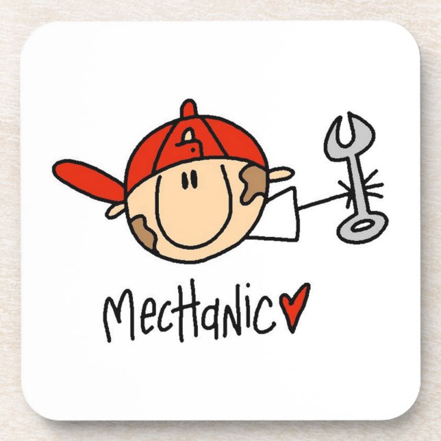 Mechanic Drink Coaster (Front)