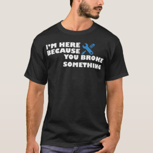 Mechanic Electrician Plumber Dad Father Papa Grand T-Shirt