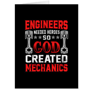 Mechanic Engineers Needed Heroes Card