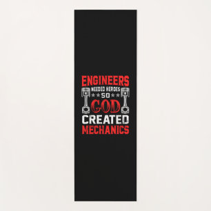 Mechanic Engineers Needed Heroes Yoga Mat