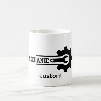 Mechanic Gear Logo – Automotive & Workshop Design Color Morph Mug