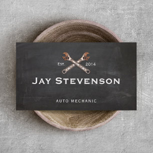 Mechanic / Handyman Wrench Business Card