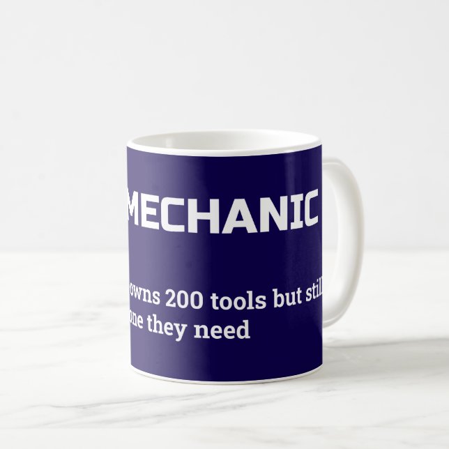 Mechanic Humor – Auto Mechanic Definition Mug (Front Right)