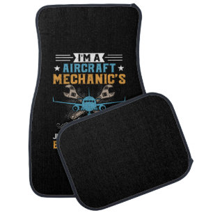 Mechanic I Am A Aircraft Mechanic Wife Car Floor Mat