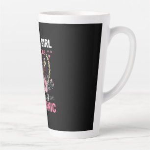 Mechanic Just A Girl In Love With A Mechanic Latte Mug