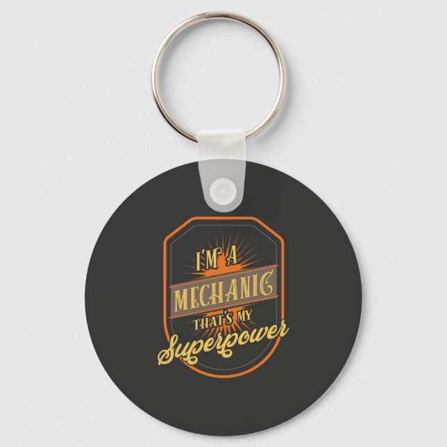Mechanic Keychain (Front)