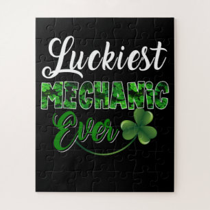 Mechanic Lovers   Luckiest Mechanic Ever Jigsaw Puzzle