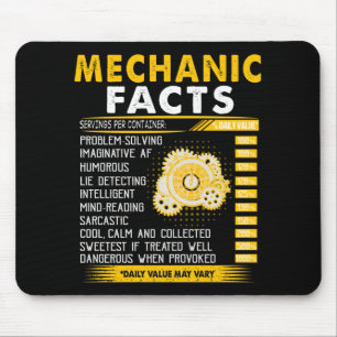 Mechanic Lovers Mechanic's Wife Definition Mouse Pad