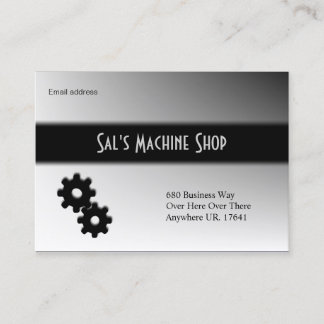 Mechanic / Machine Business Card
