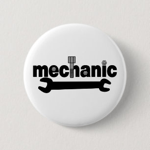 Mechanic Nuts and Bolts Text Button