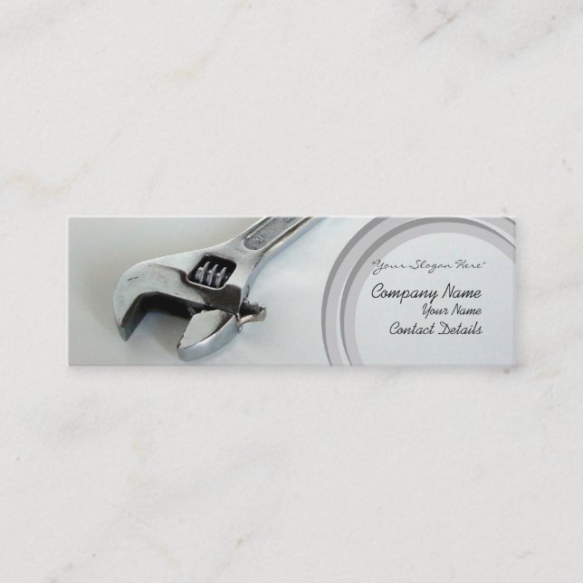 Mechanic/Plumber/Maintenance etc Business Card (Front)
