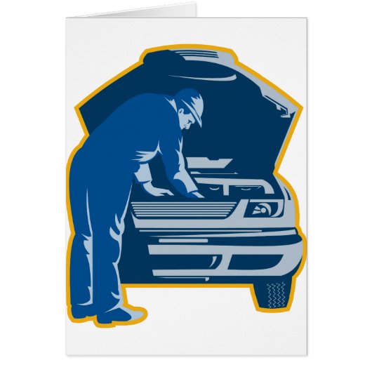 mechanic repair fixing car auto (Front)