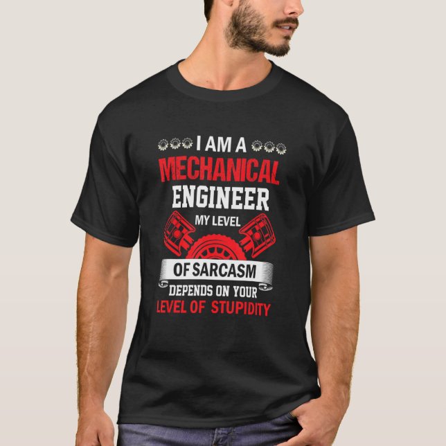 Mechanic Sarcasm Mechanical Engineer Quote Repaire T-Shirt (Front)