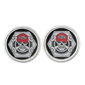 Mechanic Skull Cufflinks