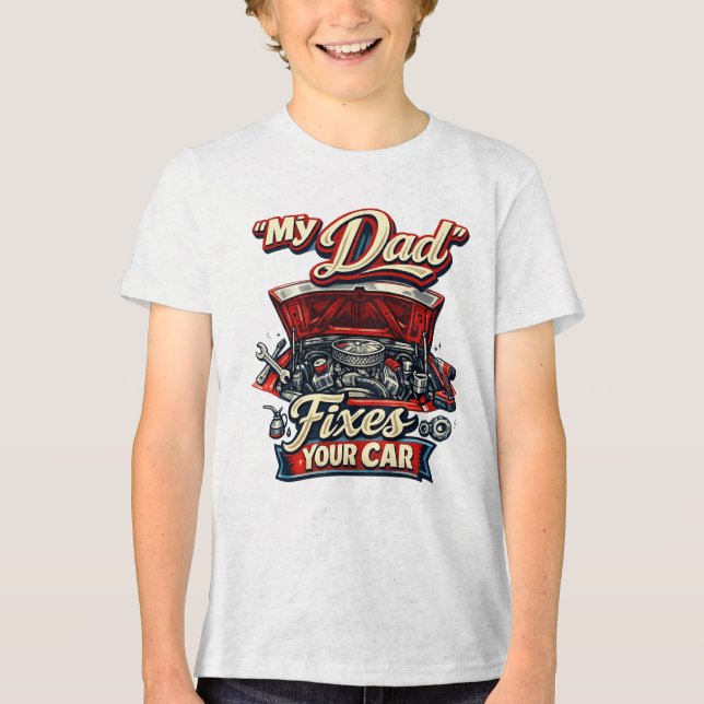 Mechanic Tri-Blend Shirt (Front)