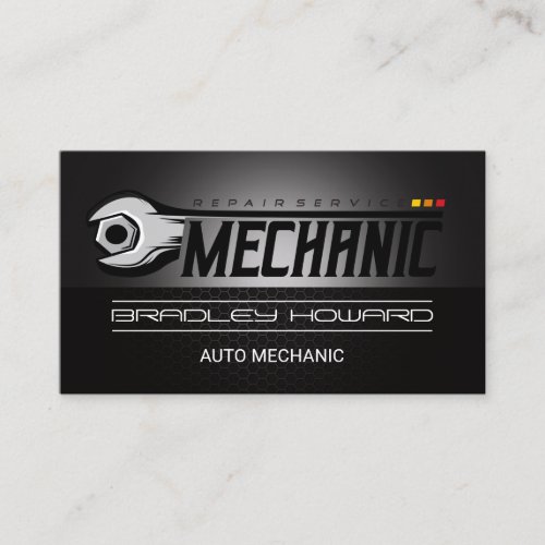 Mechanic Wrench | Car Repair Business Card