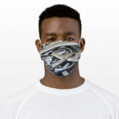Mechanic Wrench Tools and Repair Adult Cloth Face Mask (Worn)