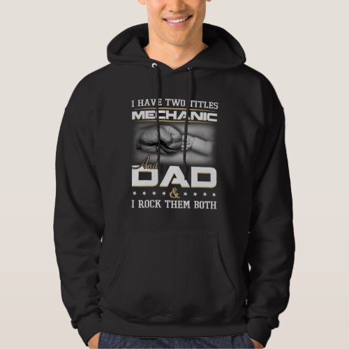 Mechanic Wrench Truck Tractor Bus Heavy Vehicle Me Hoodie