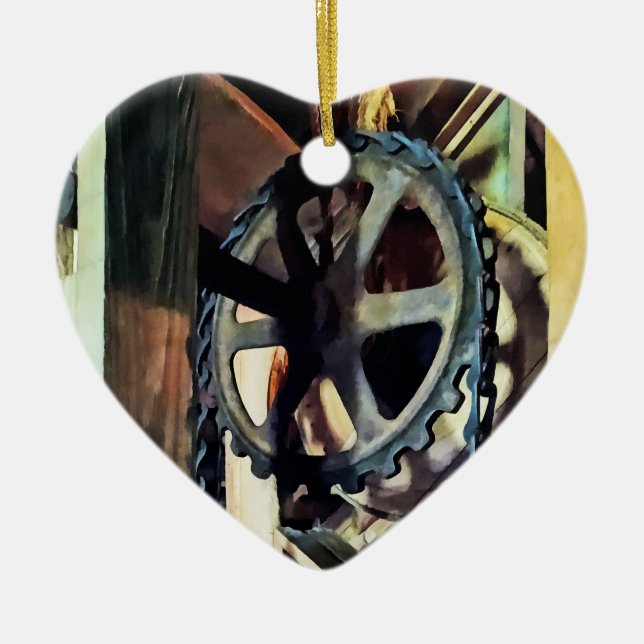 Mechanical Advantage Ceramic Ornament (Front)