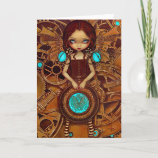 "Mechanical Angel I" Greeting Card