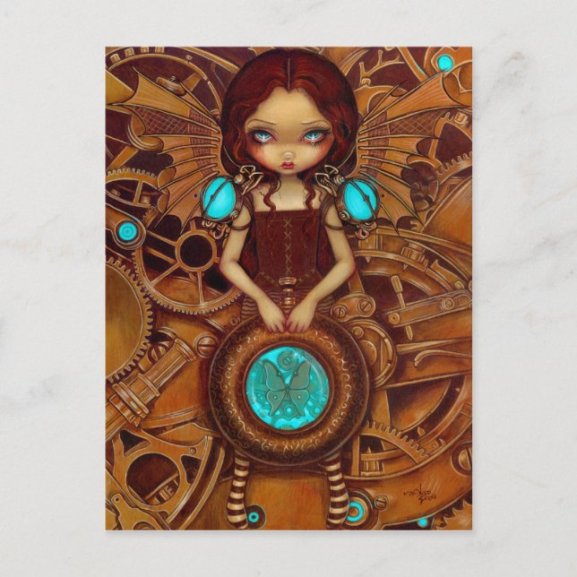 "Mechanical Angel I" Postcard (Front)