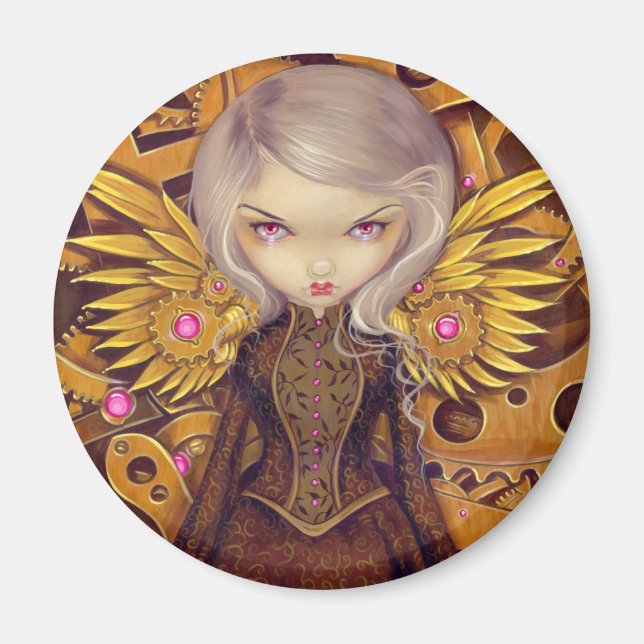 "Mechanical Angel II" Magnet (Front)