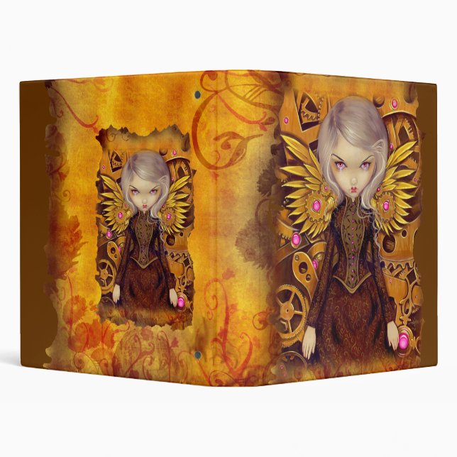 Mechanical Angel II - Steampunk Fairy Binder (Background)