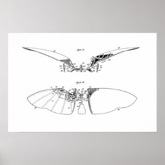 Mechanical Bird Poster