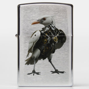 Mechanical Bird Zippo Lighter