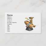 Mechanical Bull Business Card at Zazzle