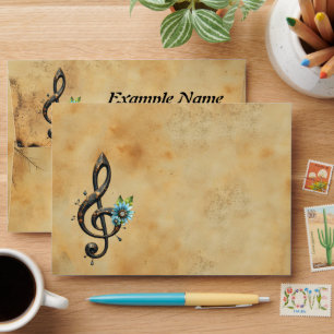 Mechanical  clef  envelope