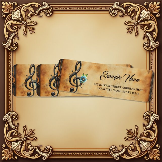 Mechanical  clef label (Creator Uploaded)