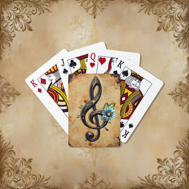 Mechanical  clef  poker cards (Creator Uploaded)