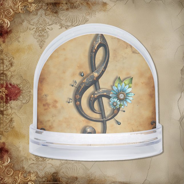 Mechanical  clef  snow globe (Creator Uploaded)