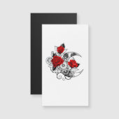 Mechanical Crescent with Red Roses (Front/Back)