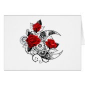 Mechanical Crescent with Red Roses (Front Horizontal)