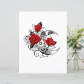 Mechanical Crescent with Red Roses (Standing Front)