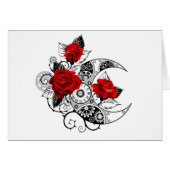 Mechanical Crescent with Red Roses (Front Horizontal)