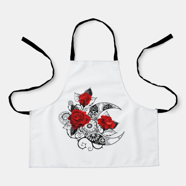 Mechanical Crescent with Red Roses Apron (Front)