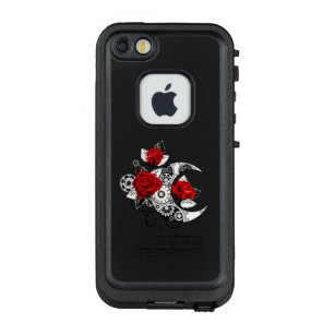 Mechanical Crescent with Red Roses LifeProof FRĒ iPhone SE/5/5s Case