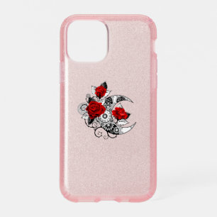 Mechanical Crescent with Red Roses Speck iPhone 11 Pro Case